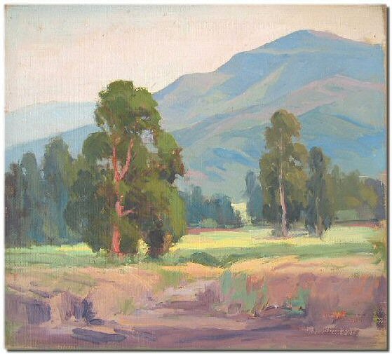 Walter Farrington Moses -- California art